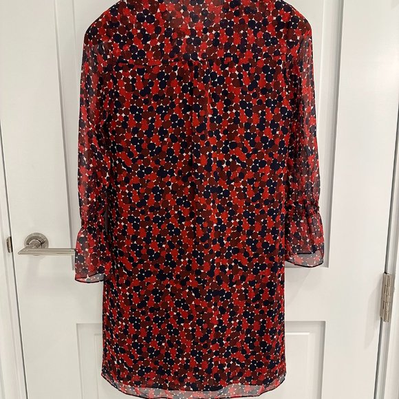 Diane von Furstenberg - Silk Pattern Dress - (Never Worn) - Picture 4 of 7